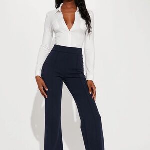 Elegant Navy Women's Pants